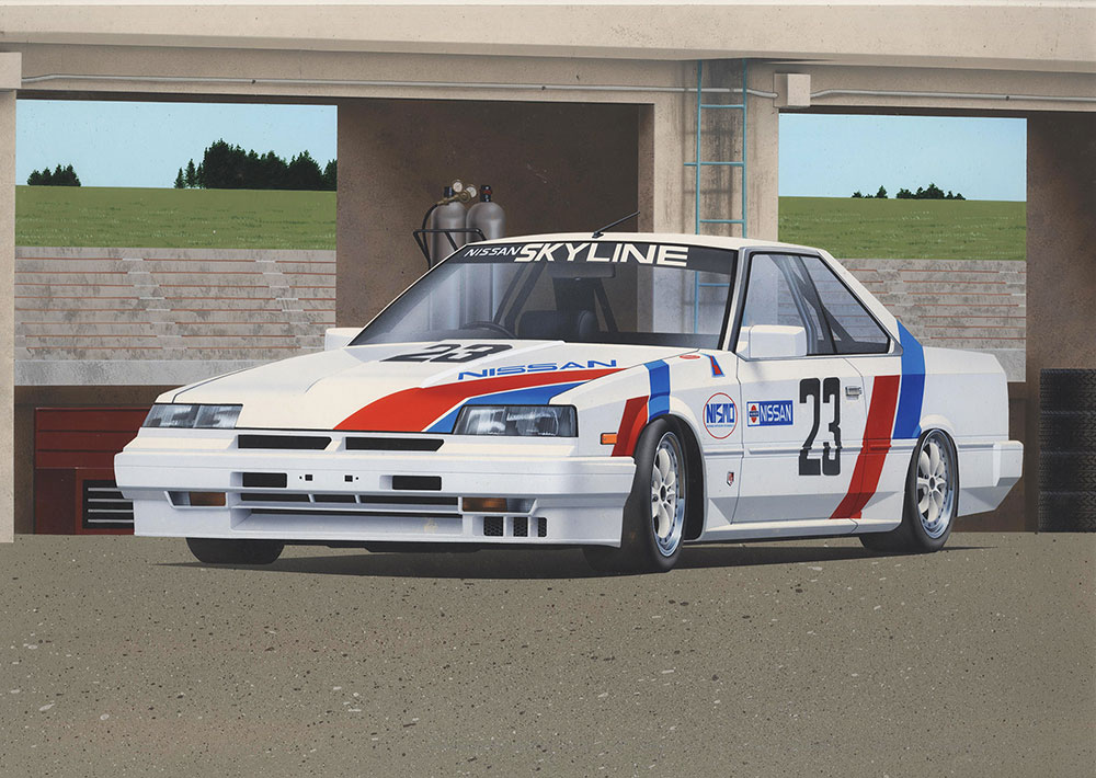 1/24 インチアップシリーズ №317 NISSAN SKYLINE RS TURBO (DR30 Gr.A仕様) 1986