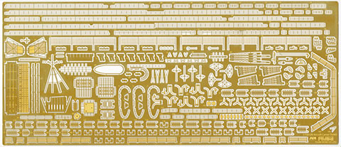 日本海軍航空母艦 大鳳専用エッチングパーツ