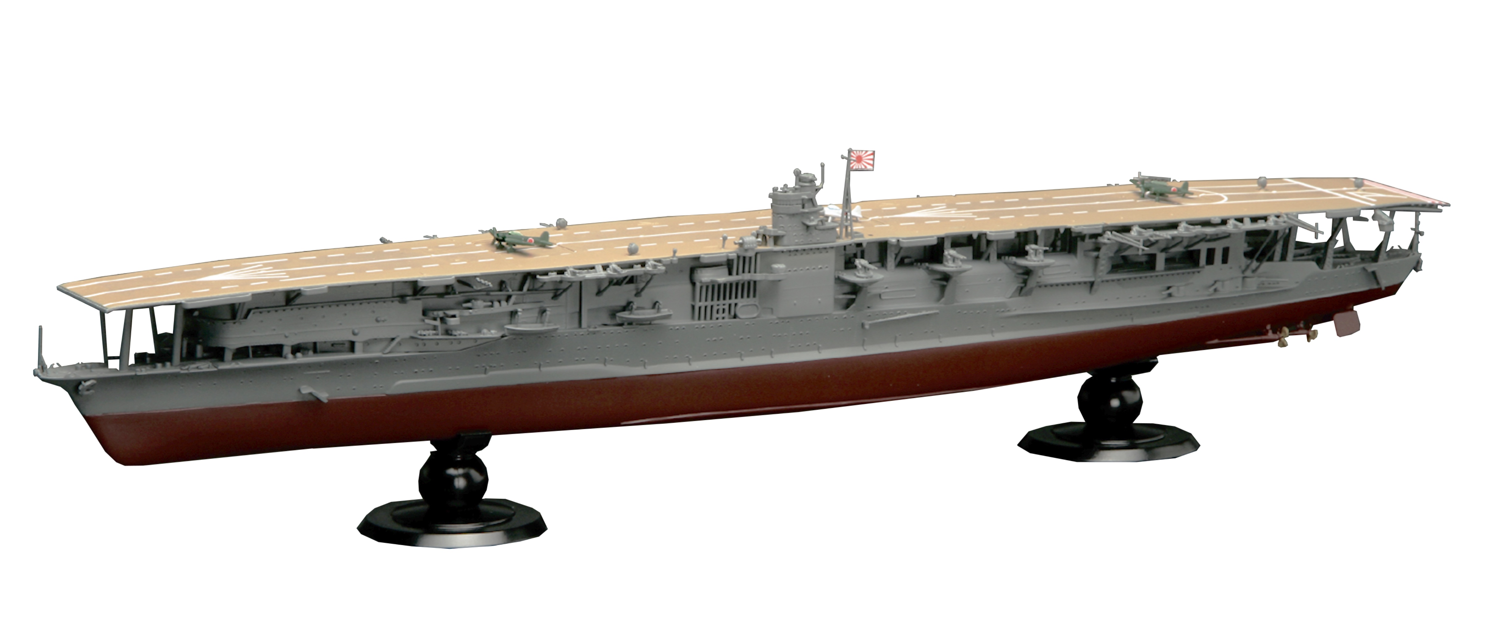 1/700 大日本帝国海軍 航空母艦 瑞鶴 塗装 完成品 - プラモデル