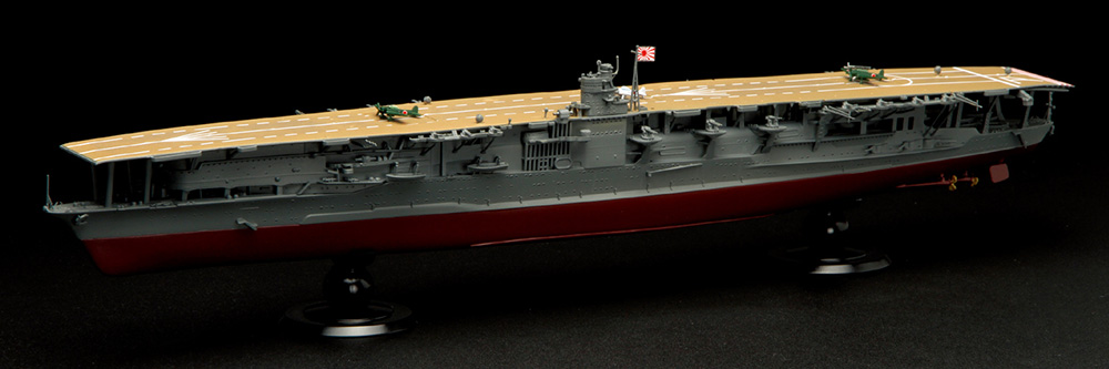 1/700 帝国海軍シリーズ №14 EX-3 日本海軍航空母艦 赤城 フルハルモデル(木甲板付き)