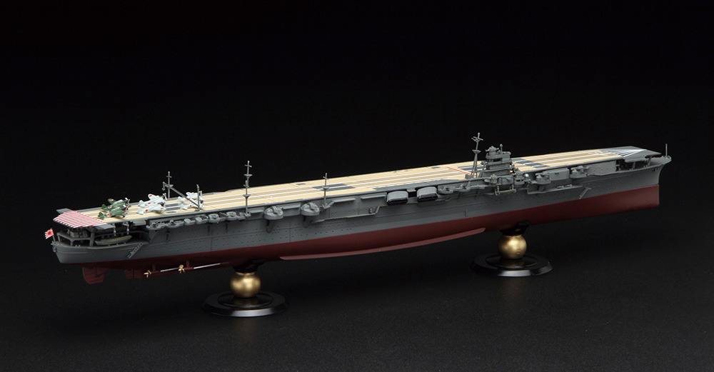 1/700 帝国海軍シリーズ №17 EX-2 日本海軍航空母艦 翔鶴 フルハルモデル (木甲板シール付き)