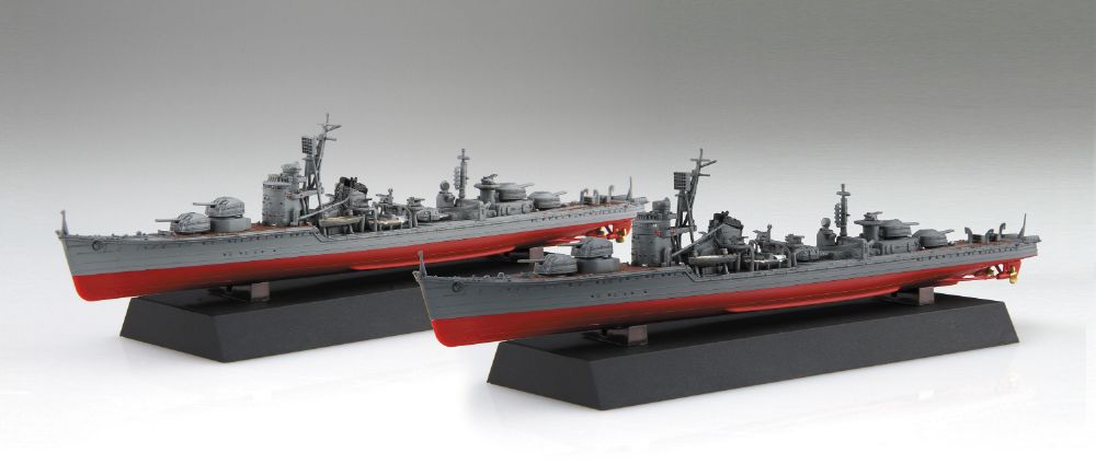 1/700 艦NEXTシリーズ №16 EX-201 日本海軍秋月型駆逐艦 秋月/初月 昭和19年/捷一号作戦 2隻セット 特別仕様(純正エッチングパーツ付き)
