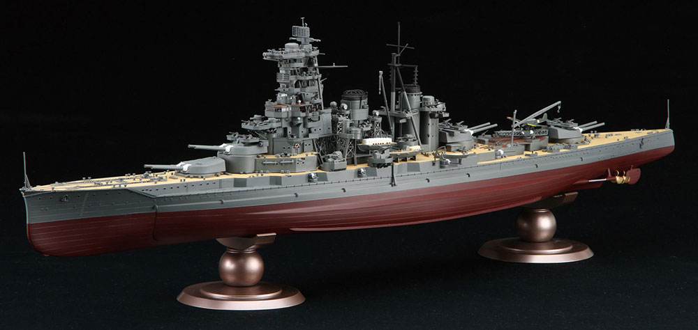 1/350 艦船モデルシリーズ №13 EX-3 日本海軍戦艦 榛名 昭和19年/捷一号作戦（帝国海軍乗組員フィギュア付き）