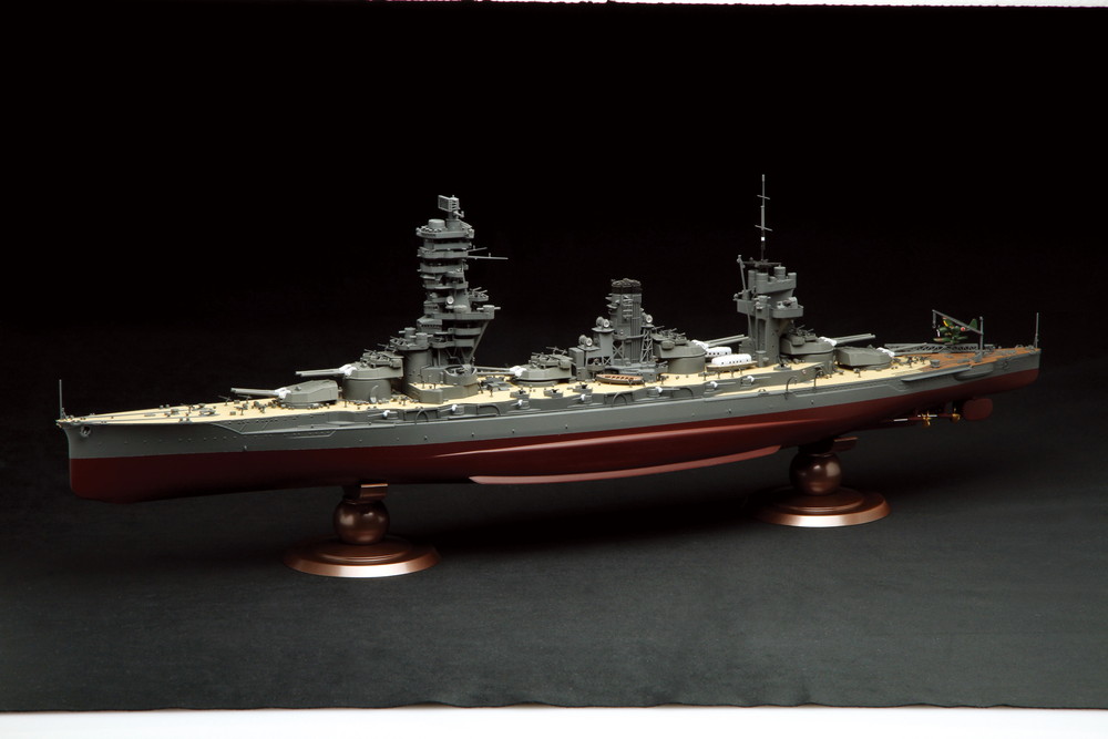 1/350 艦船モデルシリーズ No.6 EX-3 日本海軍戦艦 扶桑(帝国海軍乗組員フィギュア付き)