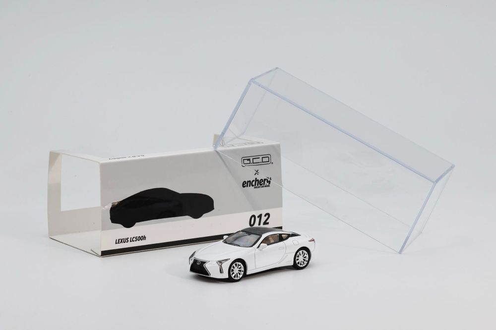 京商 1/64 Lexus LC500h ホワイト 1:64 Lexus LC500h ホワイト【GE-003-12:6942833010228】｜ゲイン