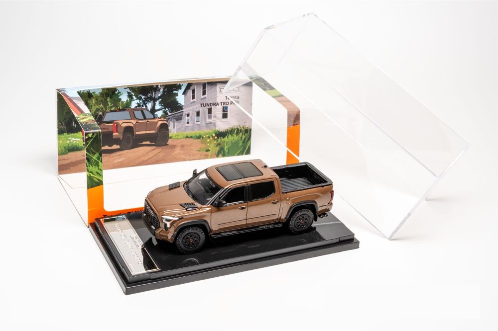 1/64 Toyota Tundra TRD PRO - (LHD) - ブラウン【KS-064-584