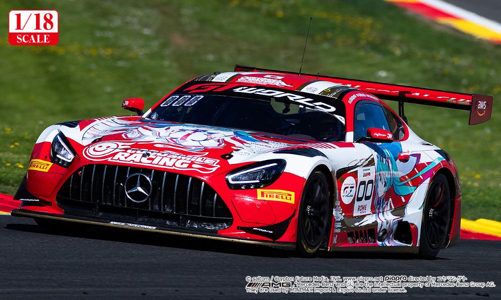 1/18 グッドスマイル 初音ミク AMG 2025 SPA24H Ver.【4570232585959