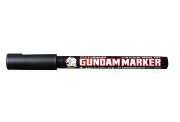 GM-301P ガンダムマーカー 流し込みスミ入れペン  ブラック