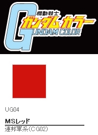 UG04 ガンダムカラー MSレッド