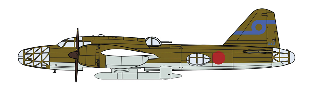 三菱 キ67 四式重爆撃機  飛龍 イ号一型甲 誘導弾搭載機 “飛行第62戦隊”
