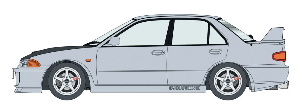三菱 ランサー GSR エボリューション III “ローダウンバージョン”