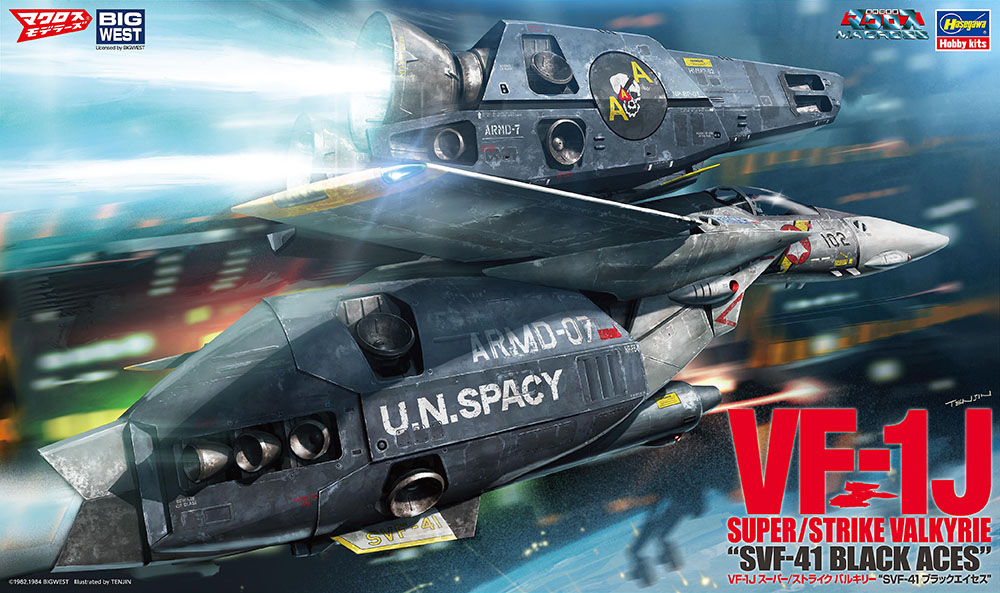 VF-1J スーパー/ストライクバルキリー “SVF-41 ブラックエイセス”