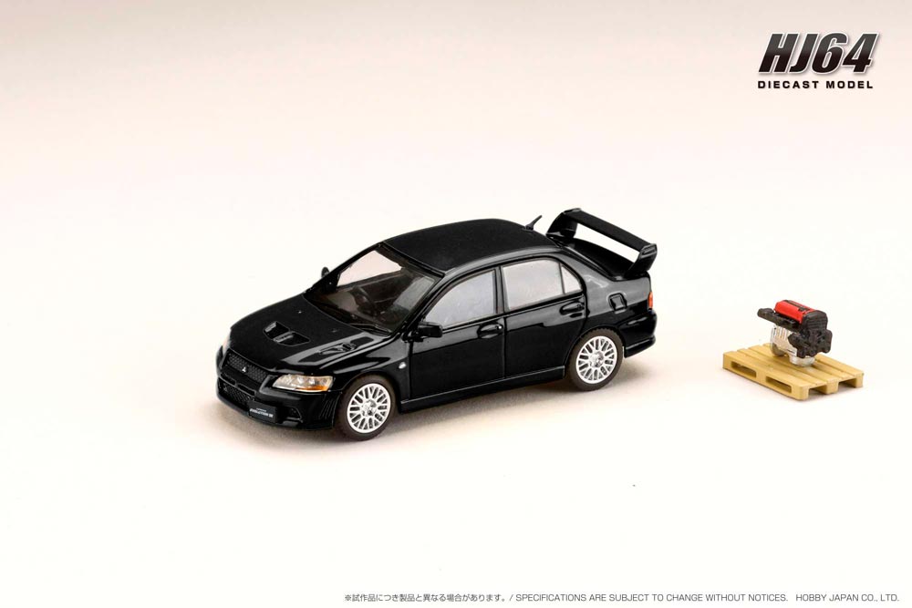 1/64 三菱ランサー GSR EVOLUTION 7 RALLY STYLE VERSION スコーティア 