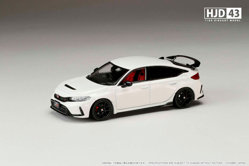 1/43 ホンダ シビック TYPE R (FL5) チャンピオンシップホワイト