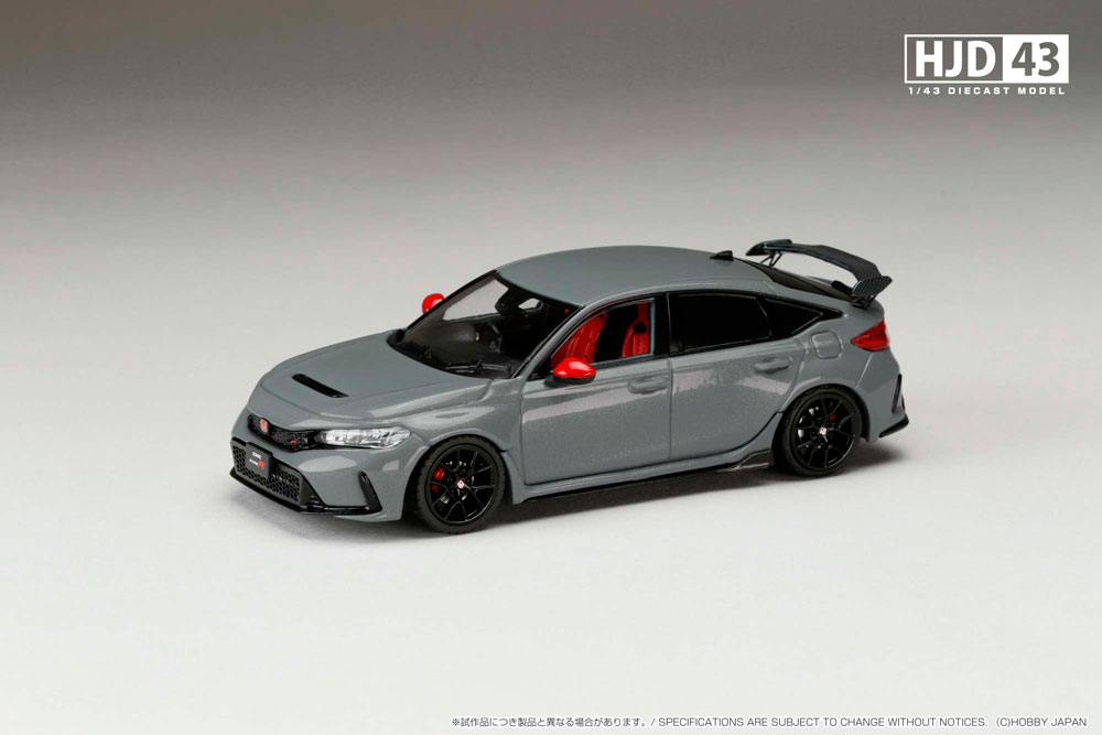 1/43 ホンダ シビック TYPE R (FL5) 純正オプション装着車 ソニックグレーパール