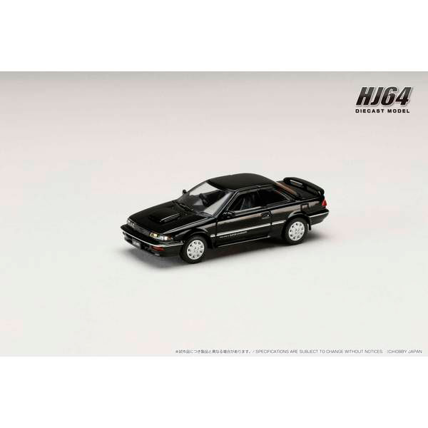 HJ643059ZBK HJ64 1/64 Toyota COROLLA LEVIN GT-Z AE92 BLACK METALLIC