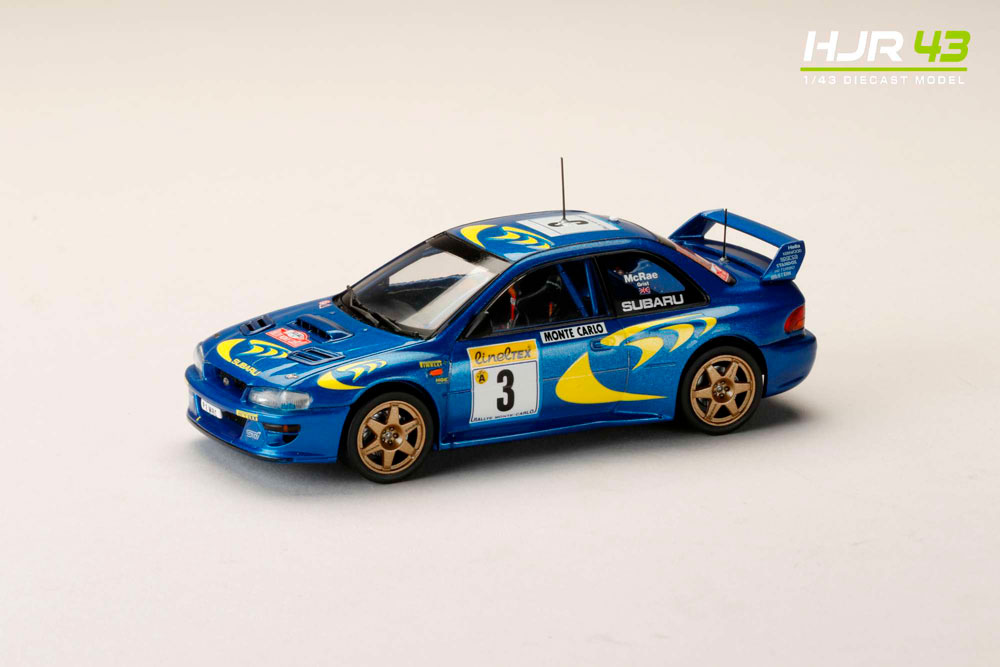 1/43 スバル インプレッサ  モンテカルロ 1997