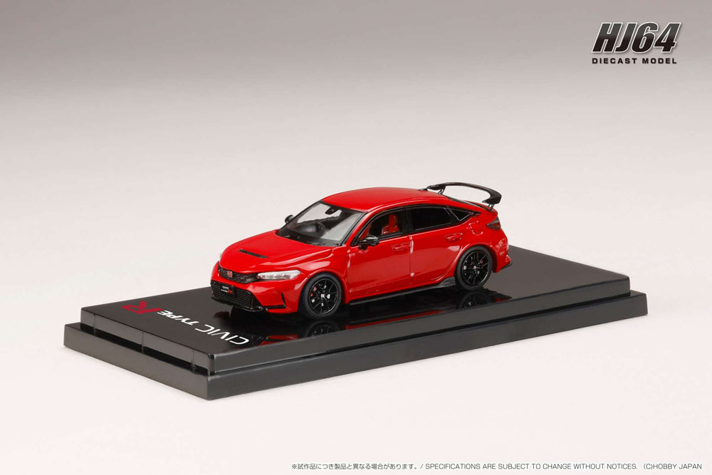 1/64 ホンダ CIVIC Type R (FL5)フレームレッド