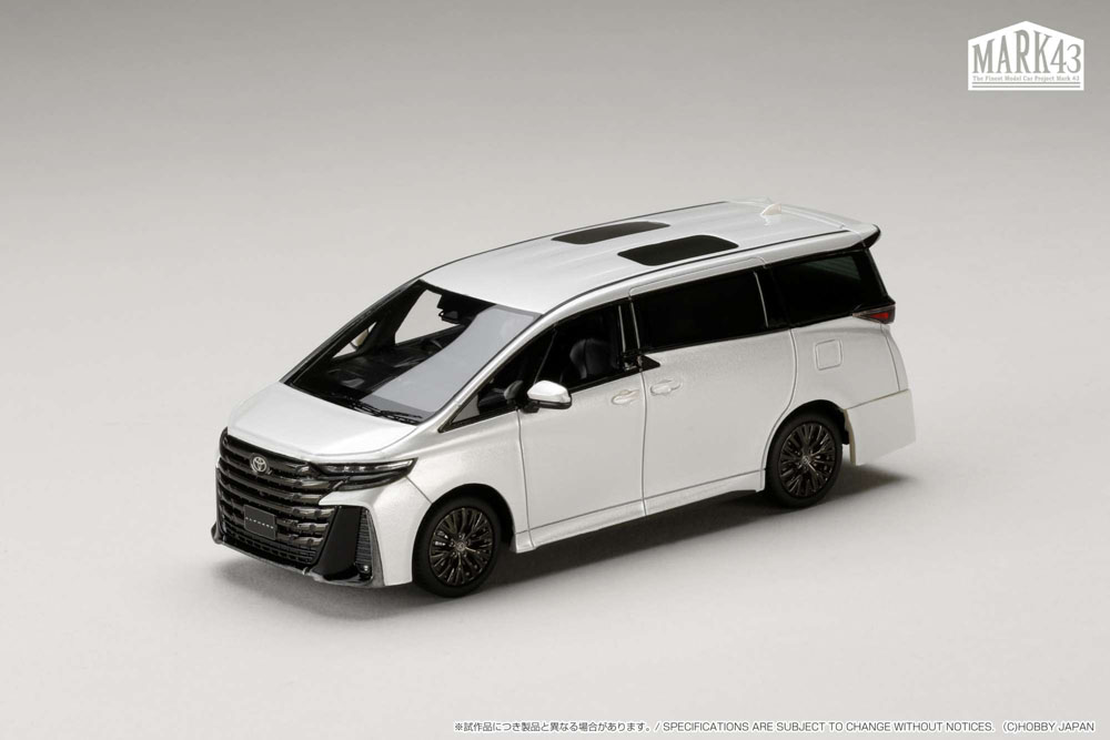 1/43 トヨタ VELLFIRE Z Premier プラチナホワイトパールマイカ