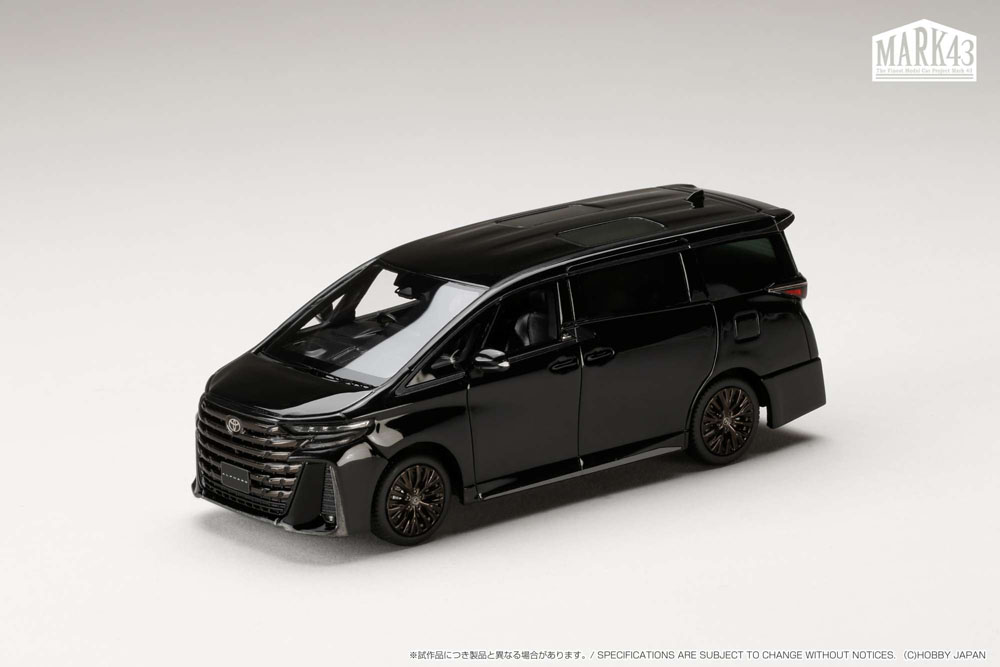 1/43 トヨタ VELLFIRE Z Premier ブラック