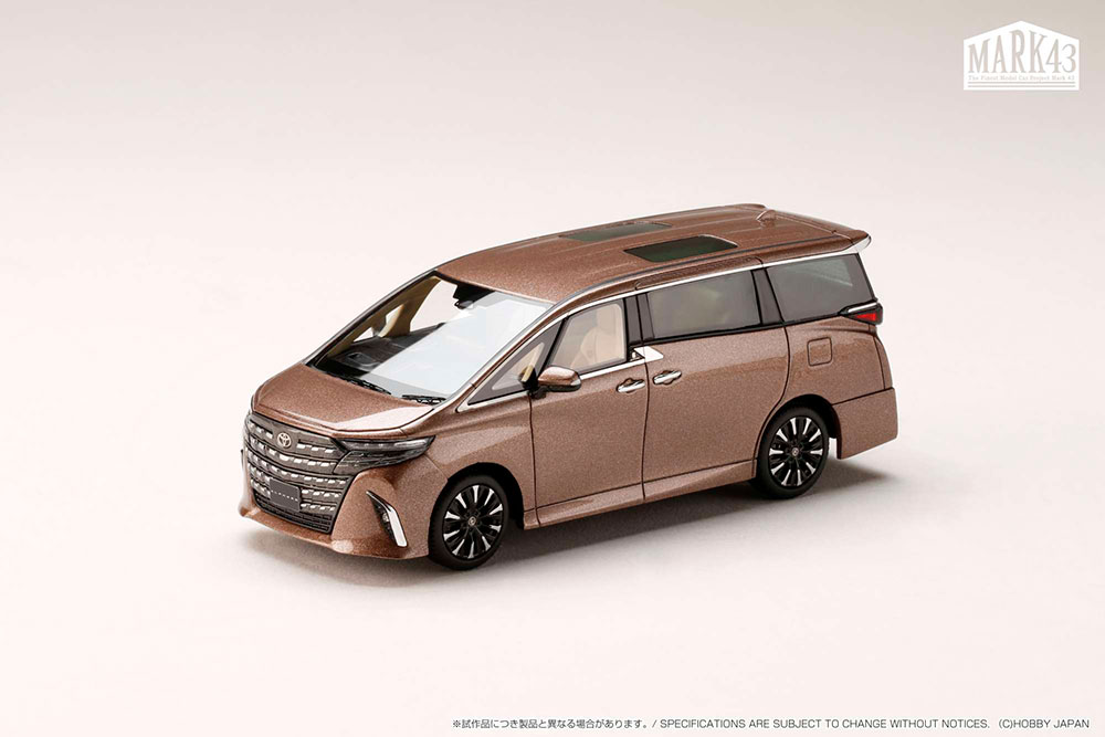 1/43 MARK43 トヨタ ALPHARD EXECUTIVE LOUNGE プレシャスレオブロンド