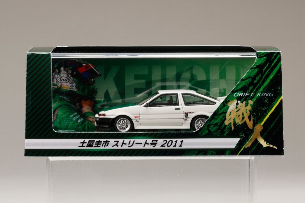 1/64 トヨタスプリンタートレノ (AE86) 土屋圭市 ストリート号 2011