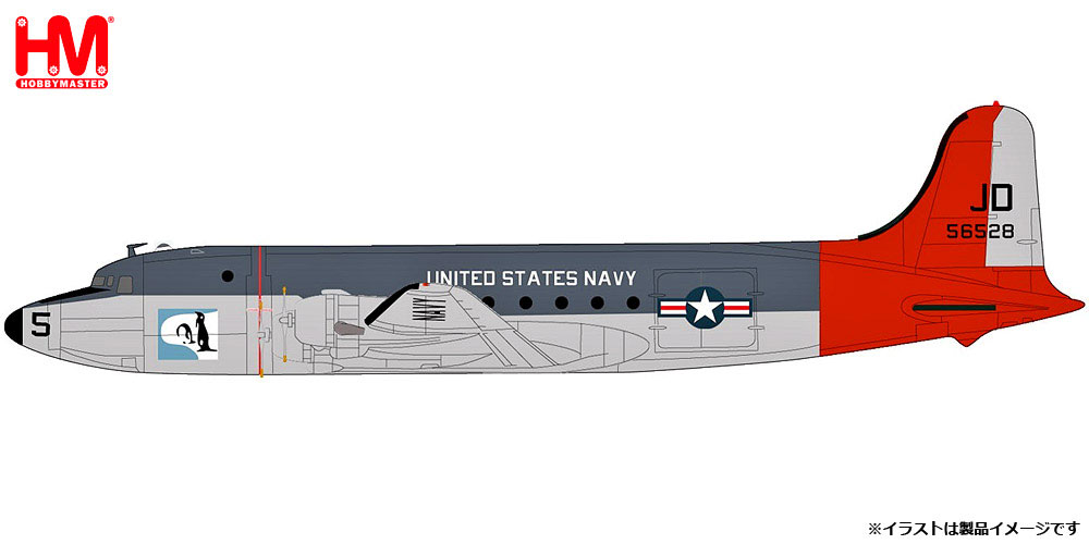1/200 R5D-3 スカイマスター アメリカ海軍 ディープフリーズ作戦