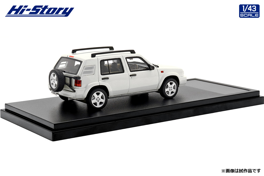 HS377WH Hi-Story 1/43 NISSAN RASHEEN FORZA S package （1998） ホワイト