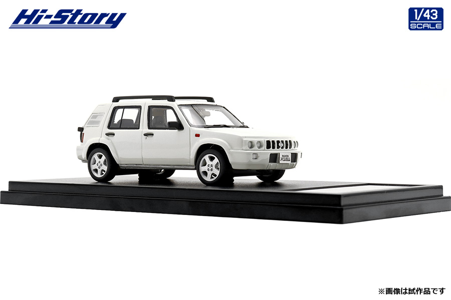 HS377WH Hi-Story 1/43 NISSAN RASHEEN FORZA S package （1998） ホワイト