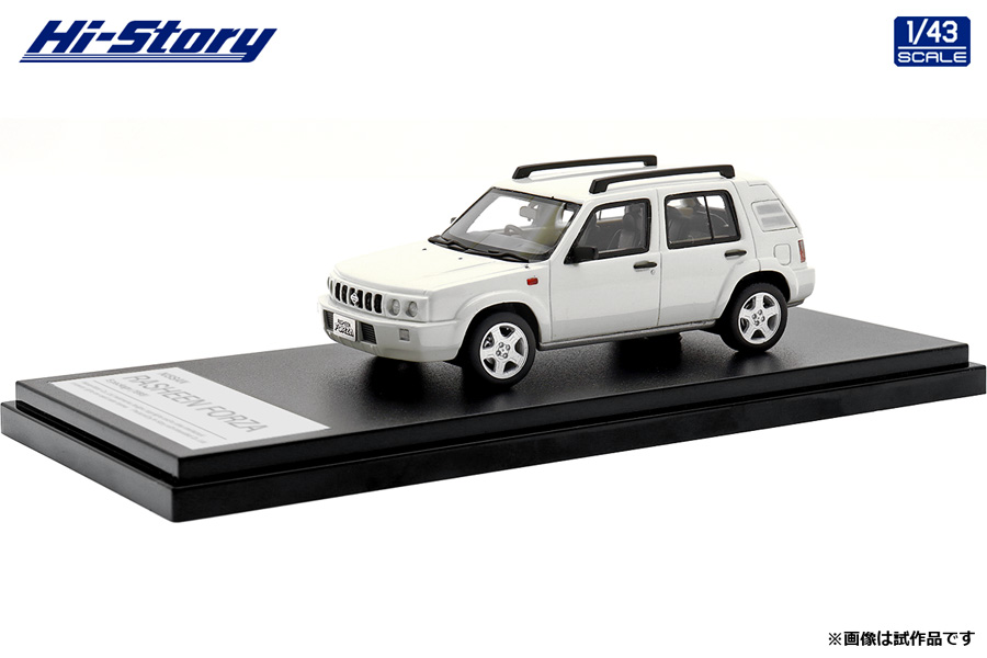 HS377WH Hi-Story 1/43 NISSAN RASHEEN FORZA S package （1998
