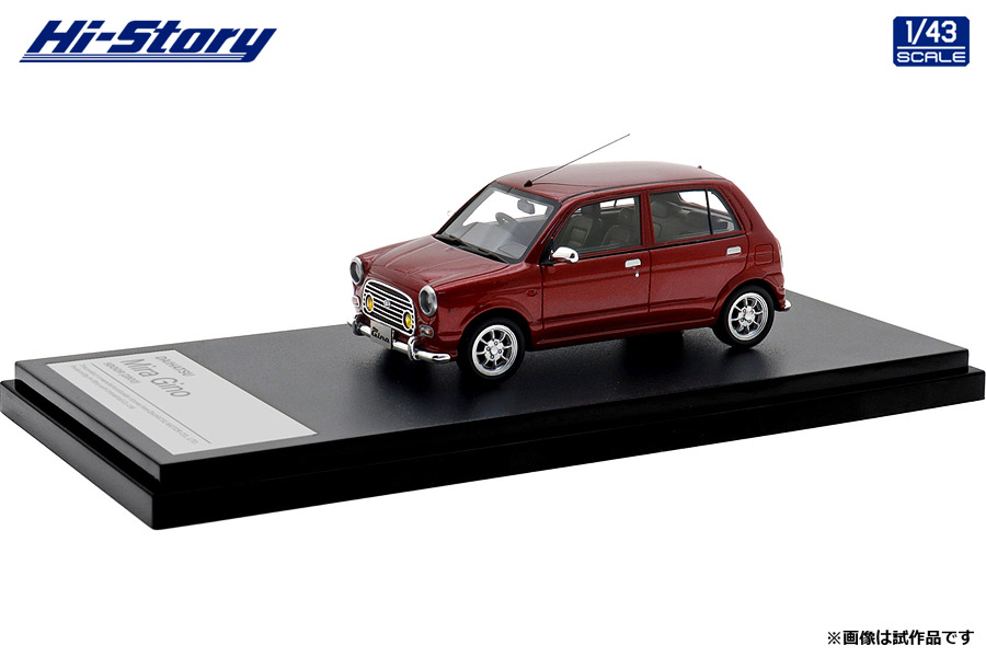 1/43 DAIHATSU Mira Gino 5DOOR (2000)  メイプルレッドマイカメタリック