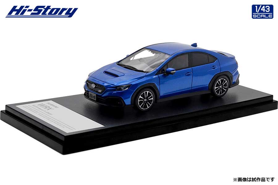 1/43 SUBARU WRX S4 STI Sport R (2021) WRブルー・パール