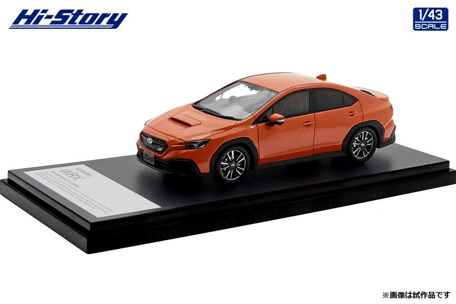 1/43 SUBARU WRX S4 STI Sport R (2021) ソーラーオレンジ・パール