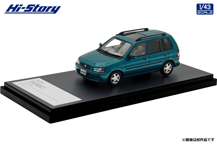 1/43 MAZDA DEMIO GL (1996) スパークルグリーンメタリック