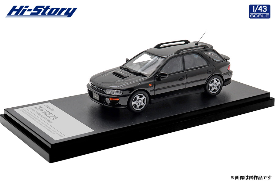 1/43 SUBARU IMPREZA SPORTS WAGON WRX (1993) レッド【HS526RE