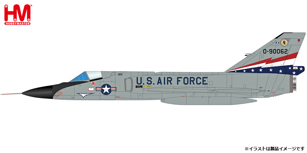 ホビーマスターダイキャストモデル 1/72 F-106A デルタ・ダート “第84飛行訓練航空団”
