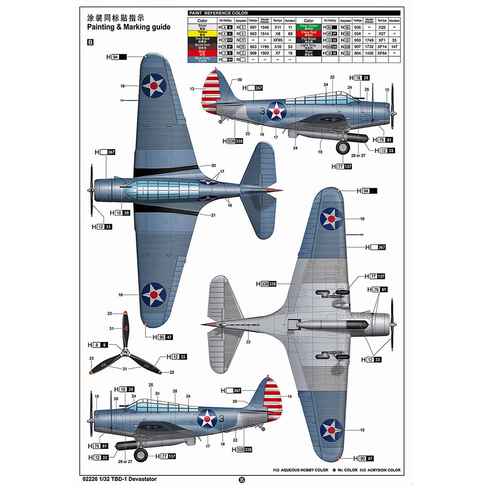 1/32 TBD-1 デヴァステーター