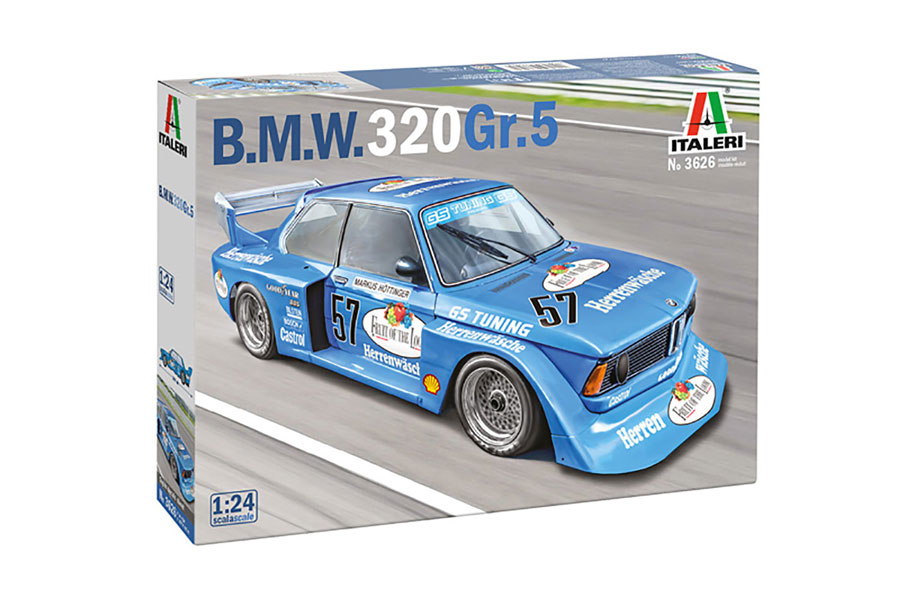 1/24 BMW 320i Gr.5 （日本語説明書付属）