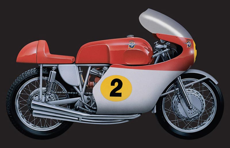 1/9 MV アグスタ 500cc 4気筒 1964