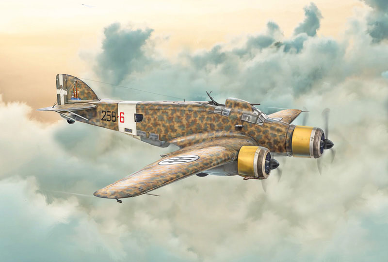 1/72 WW.II イタリア空軍 SM.79 スパルヴィエーロ 爆撃機