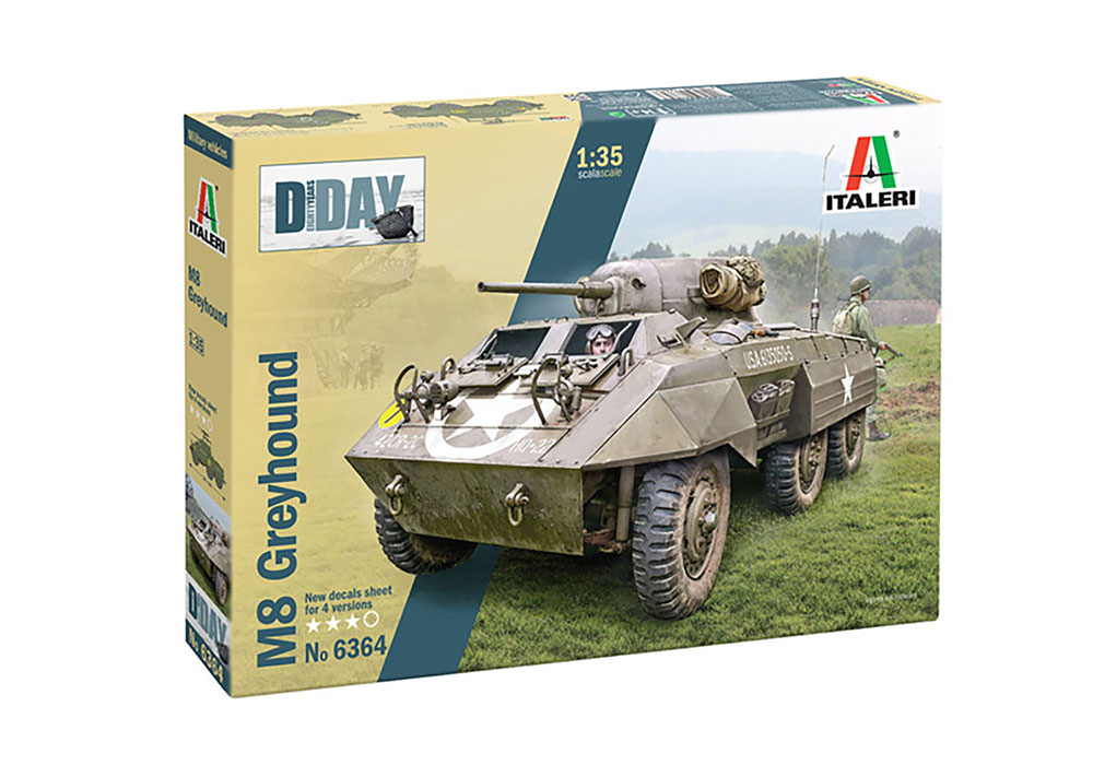 1/35 WW.II アメリカ軍 M8 グレイハウンド 軽装甲車