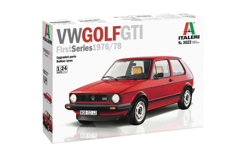 1/24 VW ゴルフ GTI 1976/78 2in1 (日本語説明書付き)【IT3622