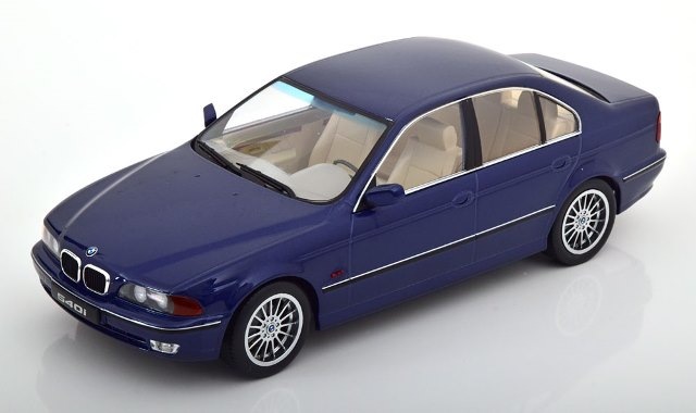 KKDC181052  Kkscale 1/18 BMW 540i E39 Sedan 1995 bluemetallic