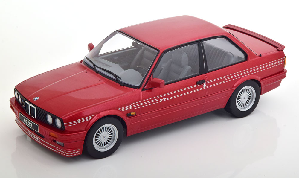 KKDC180782 KK scale 1/18 BMW Alpina C2 2.7 E30 1988 Redmetallic