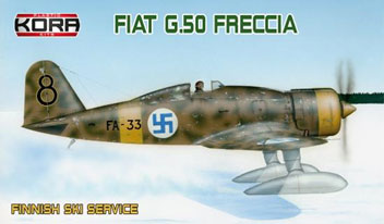コラモデルス 1/72 フィアット G.50 ｢フィンランド スキー装備機｣
