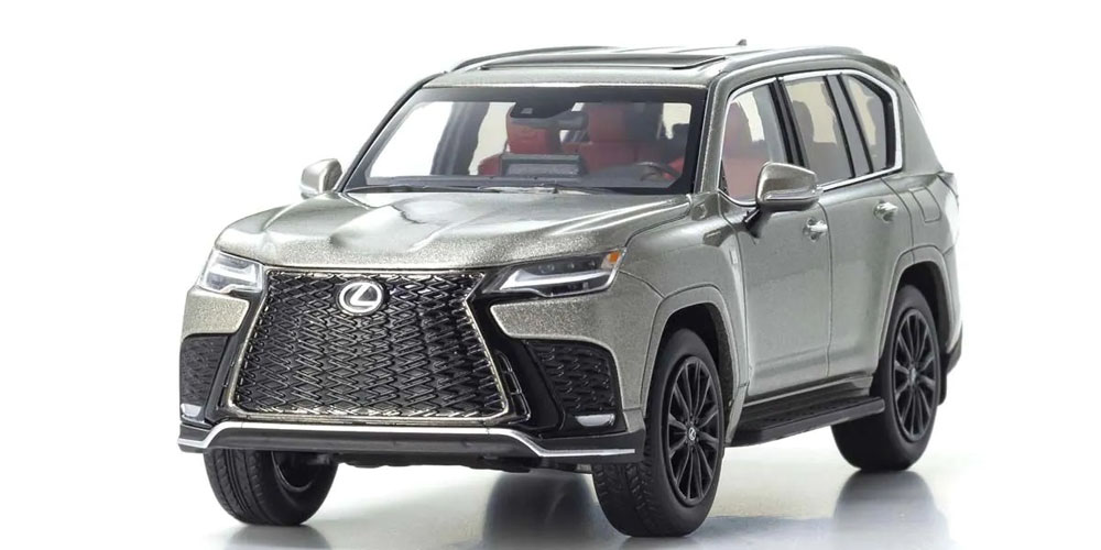 レクサス LEXUS UX ミニカー 京商 1/43 車体色：ソニックチタニウム