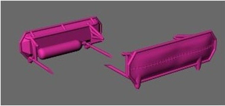 1/72 アルエットⅢ ヘリコプター 緊急浮上装置 タイプ1 (LFモデル用)
