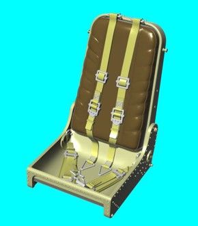 1/32 Me262 操縦席 (汎用)