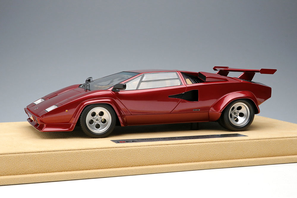 IM067F IDEA 1/18 Lamborghini Countach LP5000 QV 1985 メタリック 