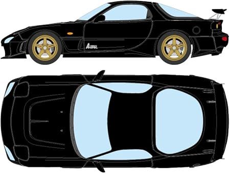 EM589C EIDOLON 1/43 Mazda RX-7 (FD3S) Mazda Speed GT-Concept ブラック